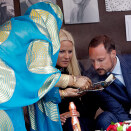 African coffee seremony in Brattvåg (Photo: Stian Lysberg Solum / NTB scanpix)